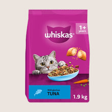 Whiskas 1+ Dry TUNA Cat Food With Taurine 1.9kg