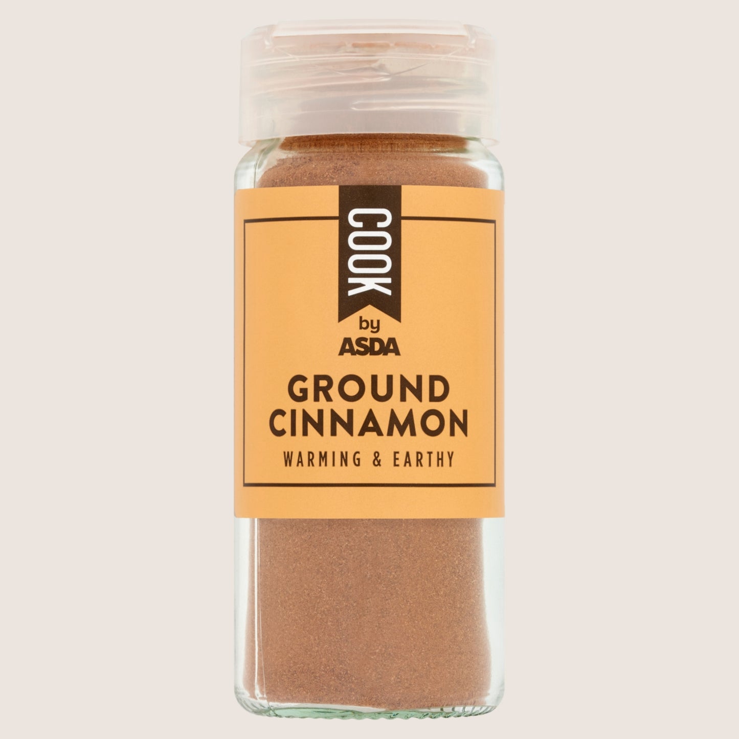 Cook by ASDA Cook Ground Cinnamon No Artificial Additives 34g