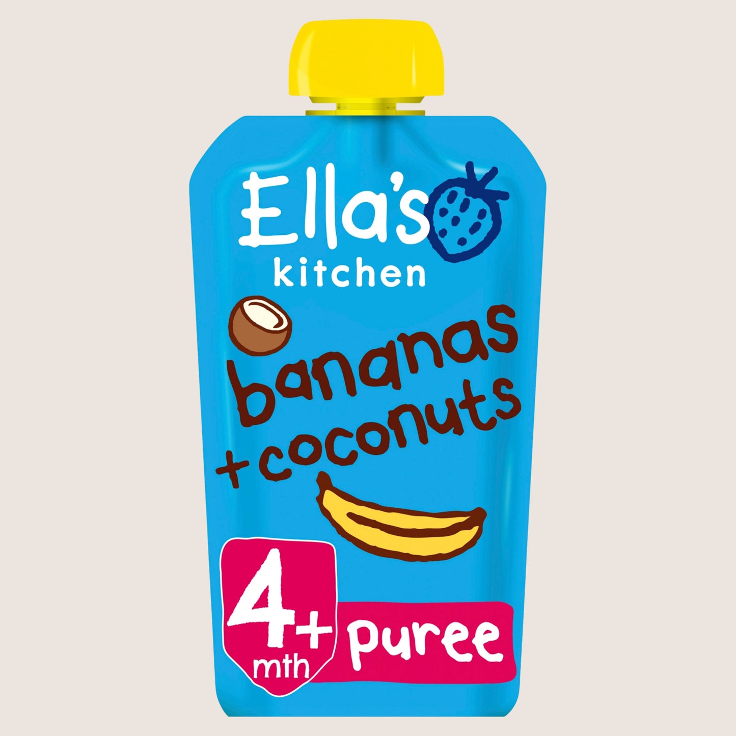 Ella's Kitchen Bananas + Coconuts From 4 Months 4 Months Plus 120g