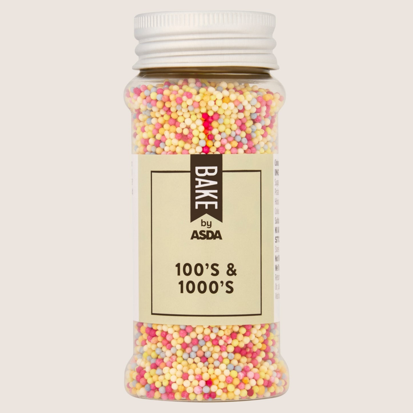 BAKE by ASDA ASDA 100's & 1000's No Artificial Additives 80g