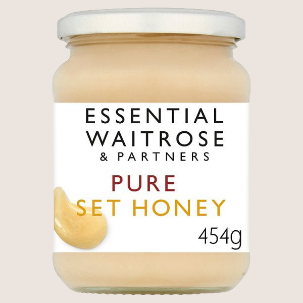 Waitrose Pure Set Honey Everyday Flavour 454G