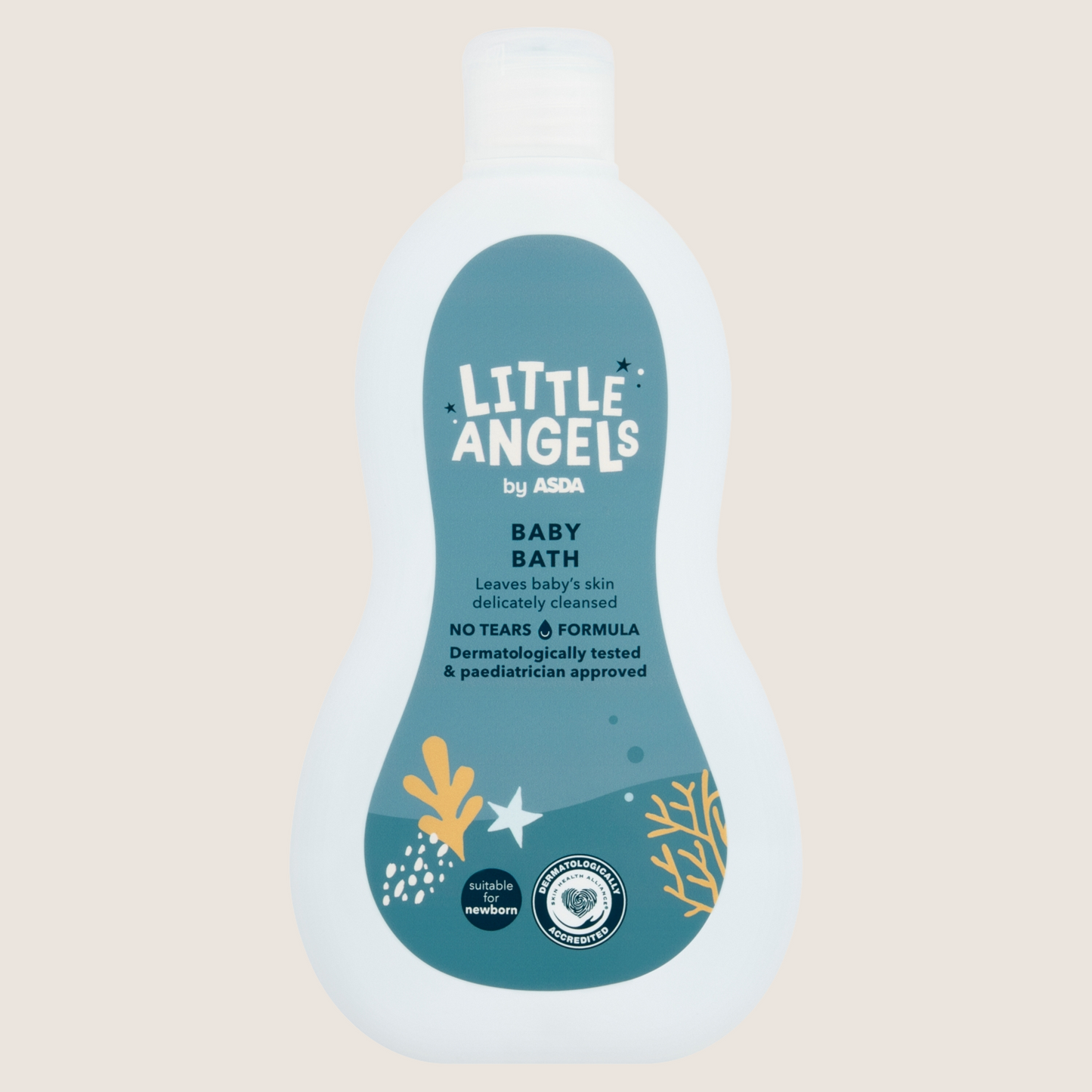 ASDA Little Angels Baby Bath Suitable from Birth 500ml