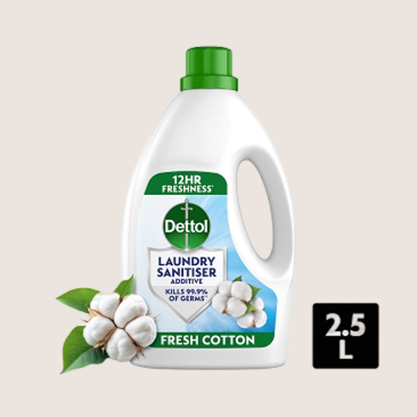 Dettol Fresh Cotton Laundry Sanitiser 2.5L