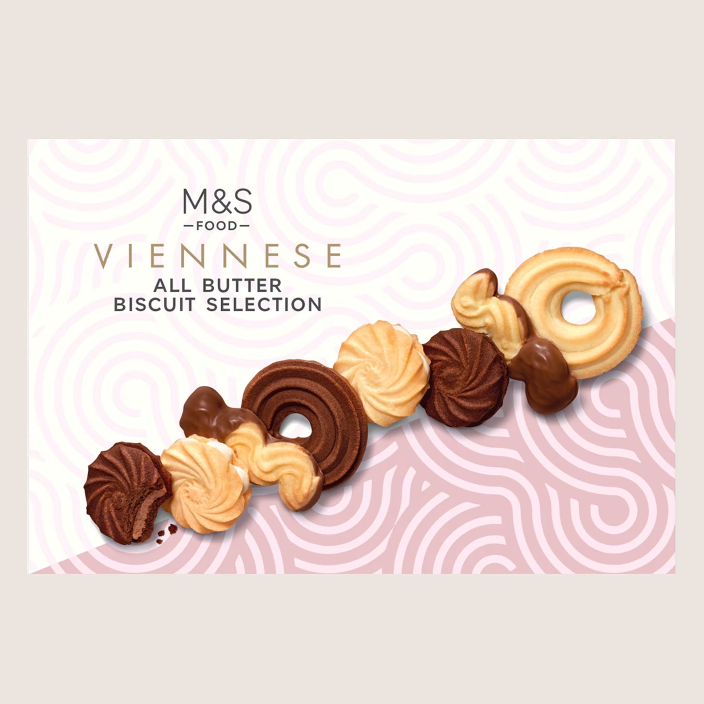 M&S All Butter Viennese Biscuit Selection All Butter Recipe 450 g