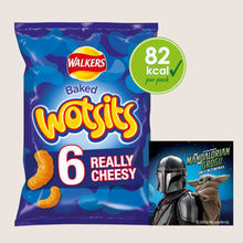 Walkers Wotsits Cheese Snacks Crisps No Artificial Additives 6x16.5g