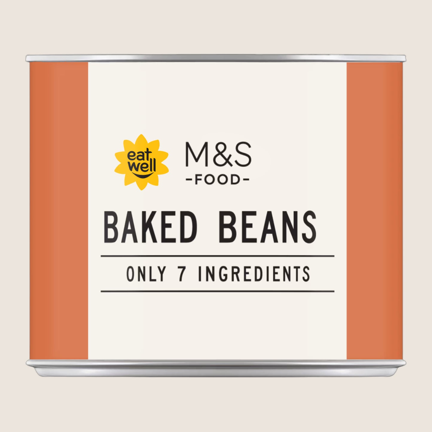 M&S Only 7 Ingredients Baked Beans 220 g