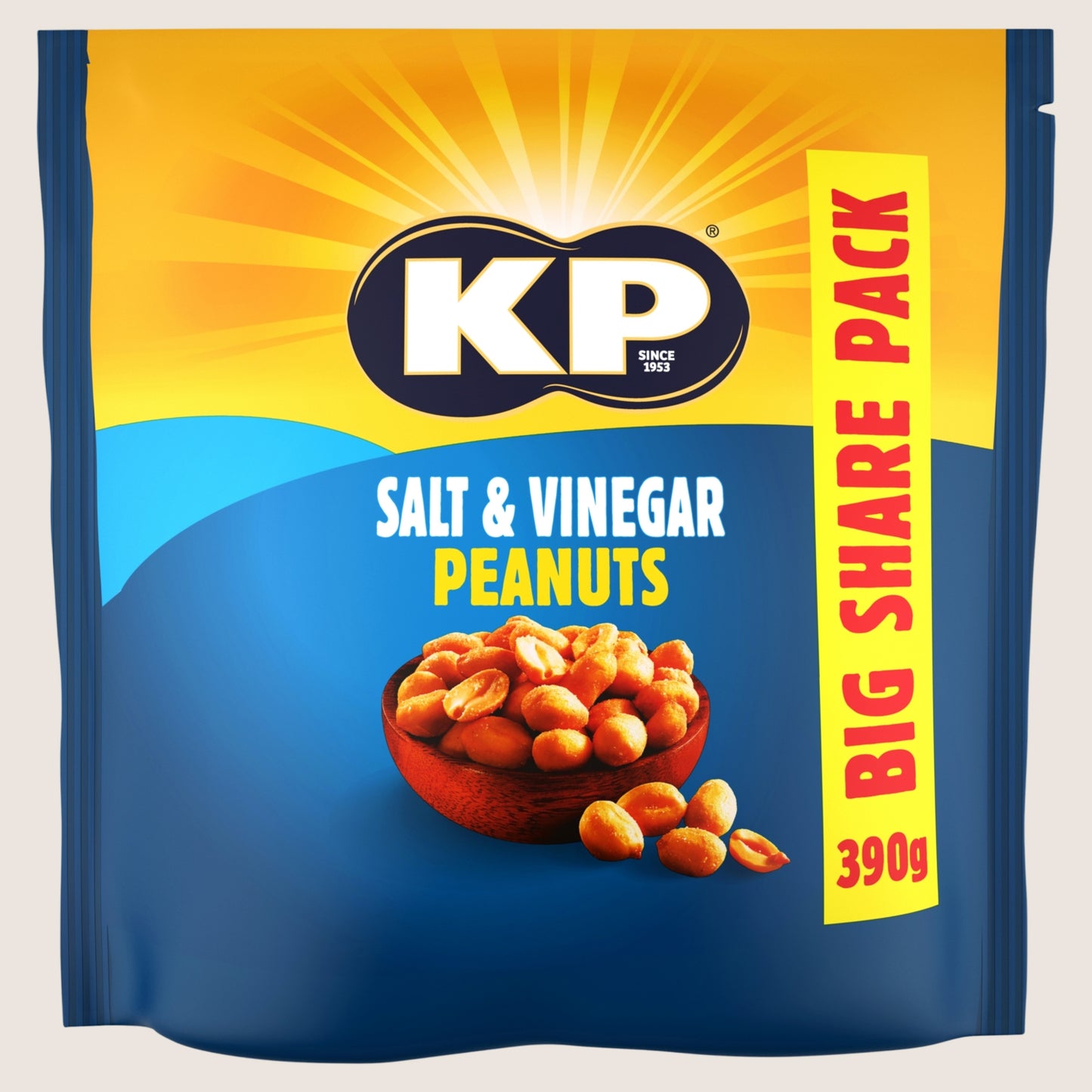 KP Salt & Vinegar Peanuts Multipack 390g