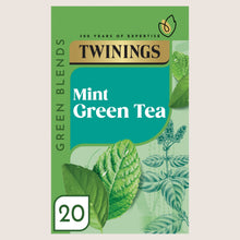 Twinings Mint Green Tea 20 Tea Bags No Artificial Additives 40g