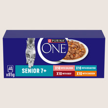 Purina ONE PURINA ONE Senior 7+ Mini Fillets Wet Cat Food Senior Formula 40x85g
