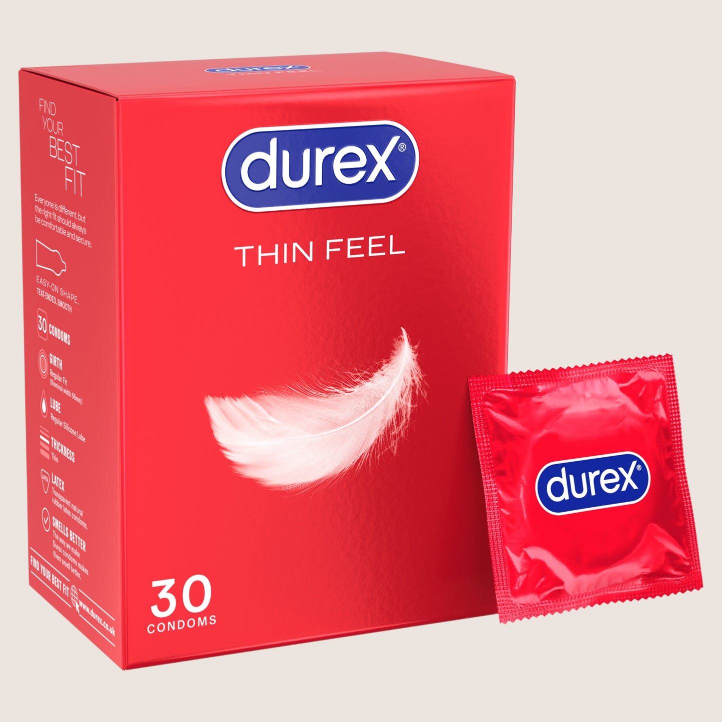 Durex Thin Feel 30 Condoms