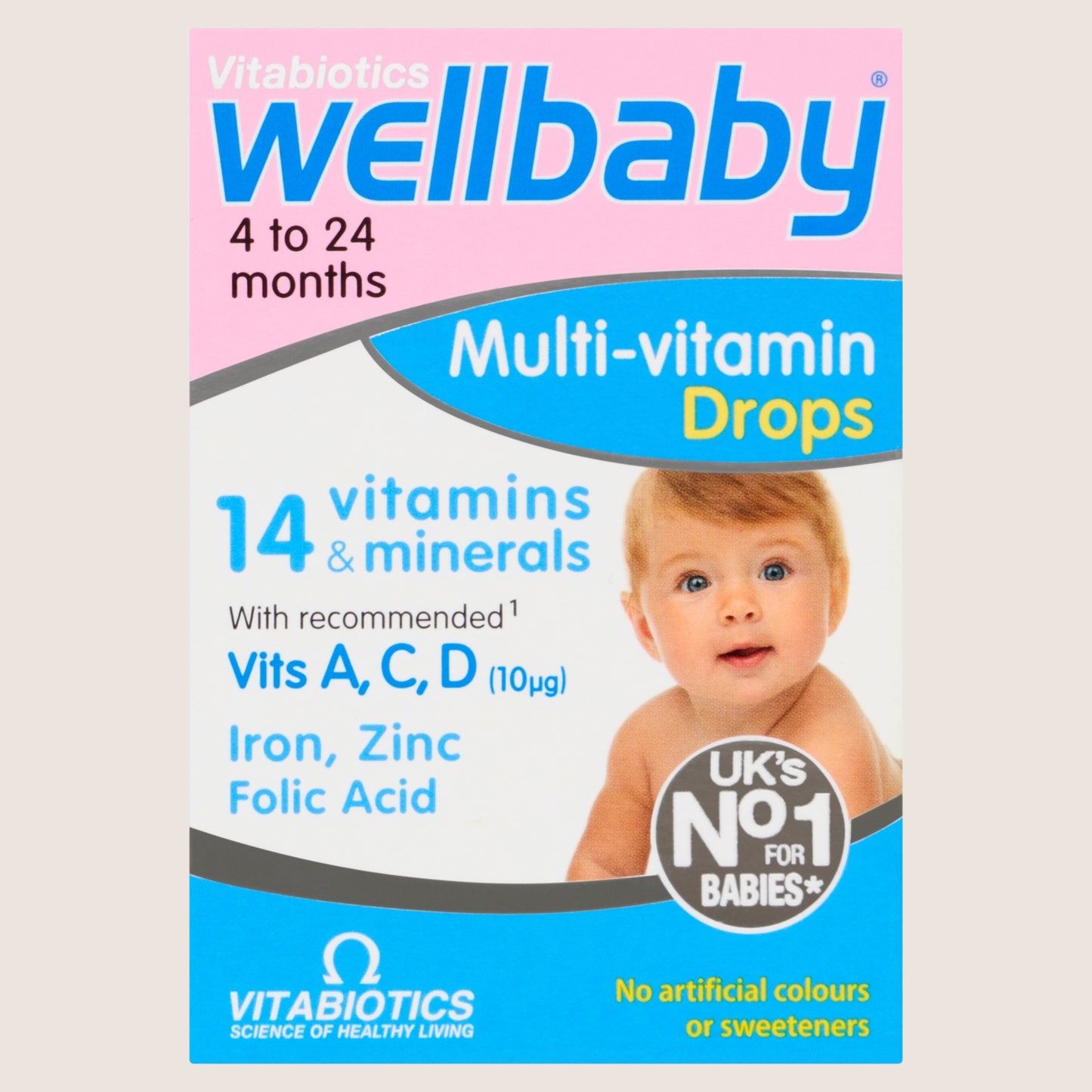 Vitabiotics 4 to 24 Months Multi-Vitamin Drops
