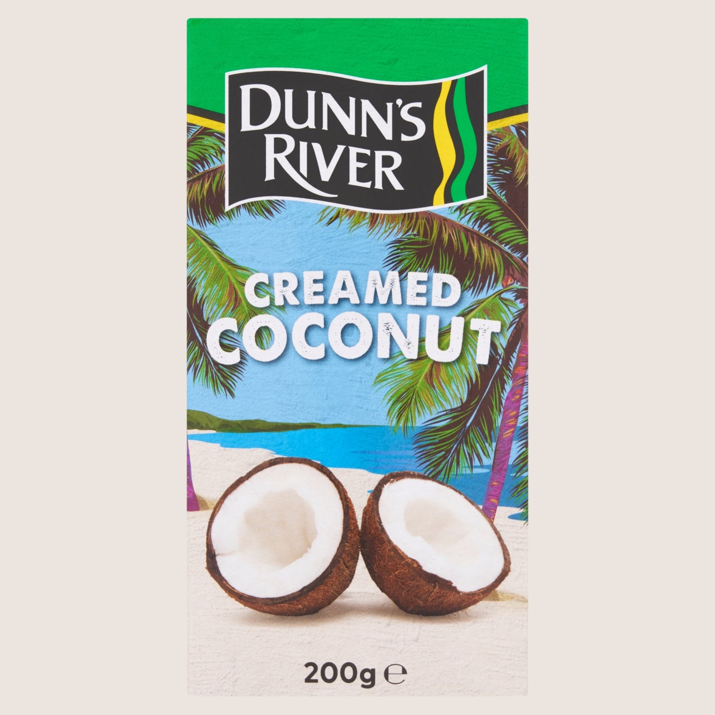 Dunn's River Creamed Coconut No Artificial Additives 200g