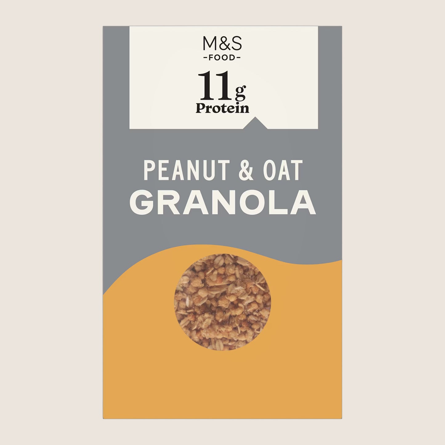 M&S High Protein Peanut And Oat Granola 400 g