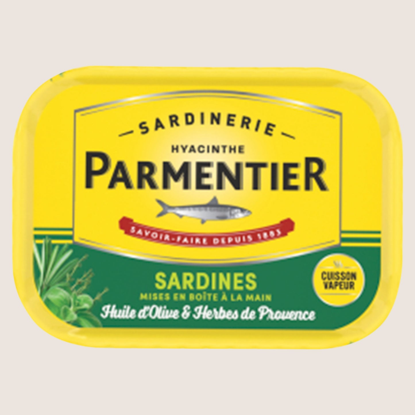 Parmentier Sardines in Olive Oil & Provencal Herbs In Olive Oil 135g
