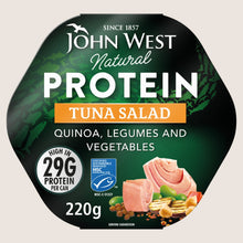 John West Natural Protein Tuna Salad With Quinoa, Legumes and Vegetables High in Protein 220g