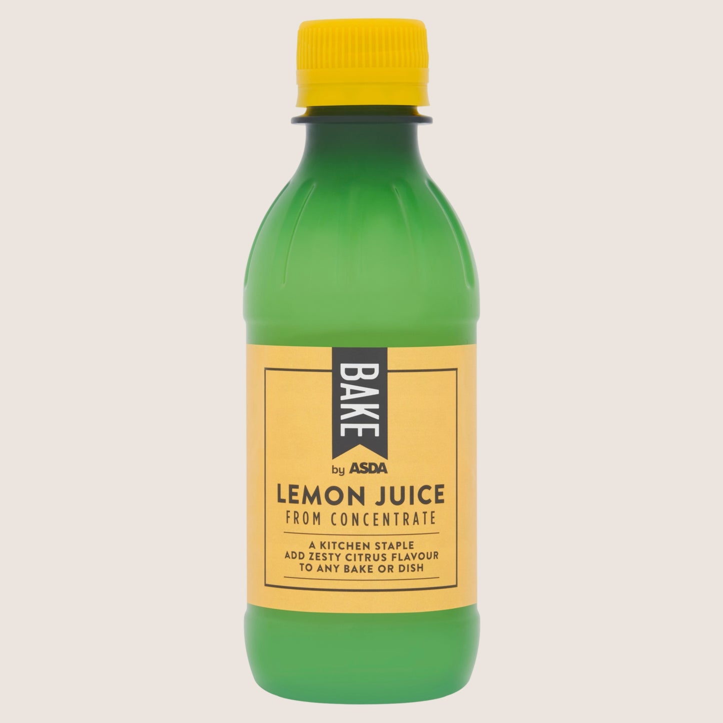 BAKE by ASDA ASDA Lemon Juice from Concentrate No Artificial Additives 250ml