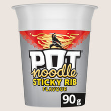 Pot Noodle Sticky Rib Instant Noodles Vegan Friendly 90 g