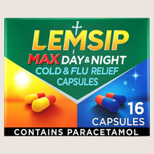 Lemsip Max Day & Night Cold & Flu Relief Capsules 16 Capsules