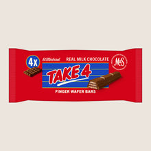 M&S Take 4 Finger Wafer Bars 180 g