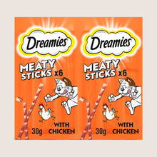 DREAMIES ™ Meaty Sticks Adult Cat Treats with Tasty Chicken With Taurine 30g