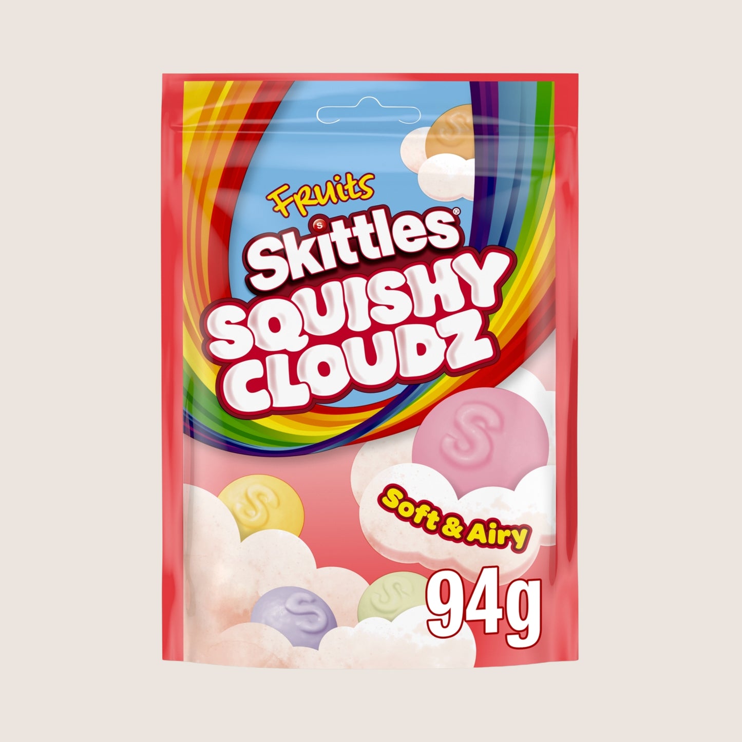 Skittles Squishy Cloudz Fruits Sweets 94g