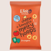 Ella's Kitchen Cheese + Tomato Melty Hoops from 10 Months Gentle Formula 20g