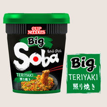 Nissin Soba Big Teriyaki Instant Wok Style Noodles Pot Ready in Minutes 113g