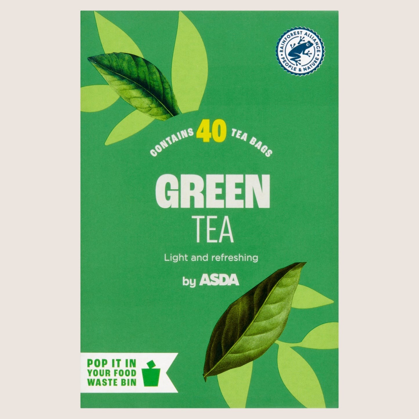 ASDA Green Tea Rainforest Alliance Certified 80g