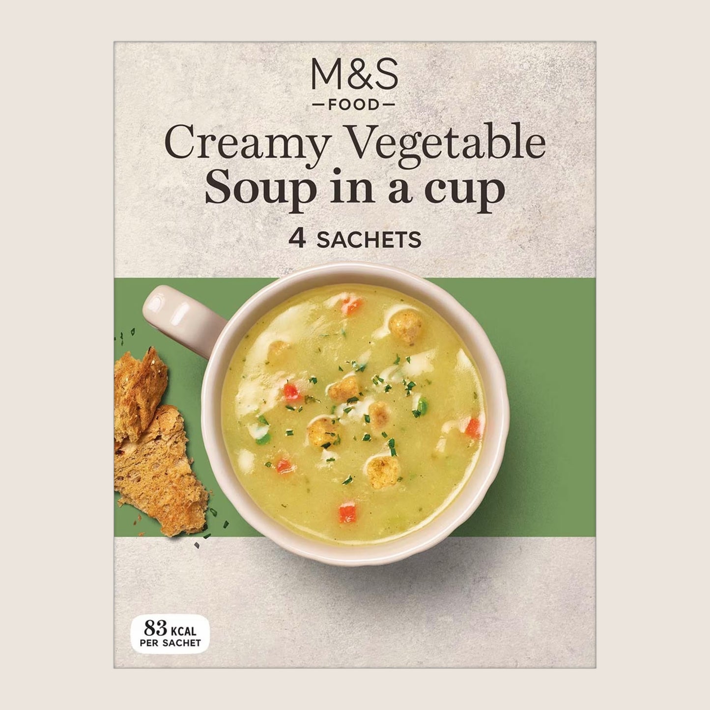 M&S Creamy Vegetable Soup In A Cup 72 g