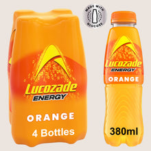 Lucozade Energy Drink Orange Refreshing 4x380ml