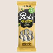 Panda Original Liquorice 4 Bars 128g