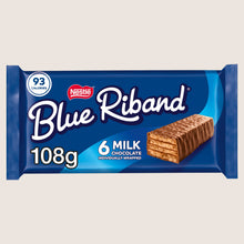 Blue Riband Wafer Biscuit Free From Artificial Additives 6 Pack 108g