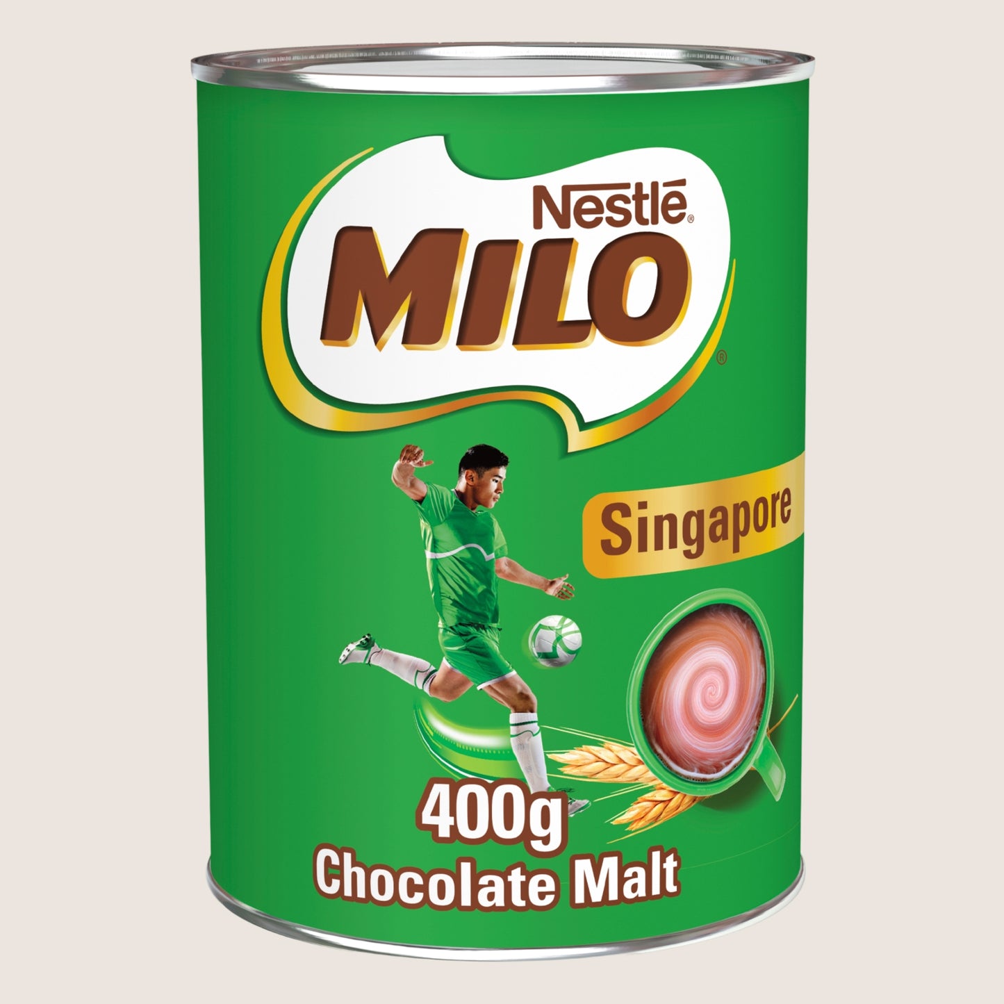 Milo Instant Malt Chocolate Drinking Powder Tin Singapore No Artificial Additives 400g