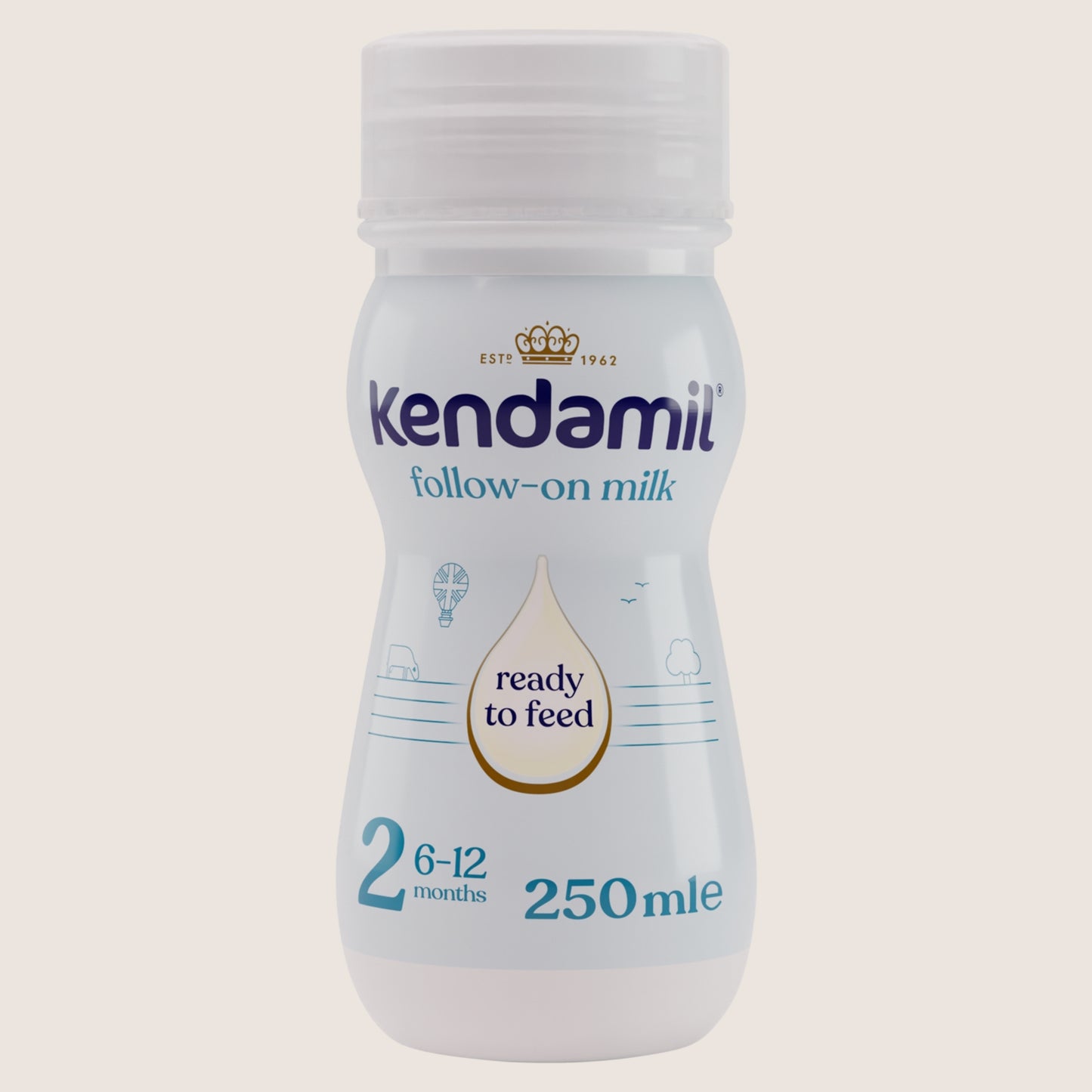 Kendamil Follow-on Milk 6-12 Months Suitable from Birth 250ml