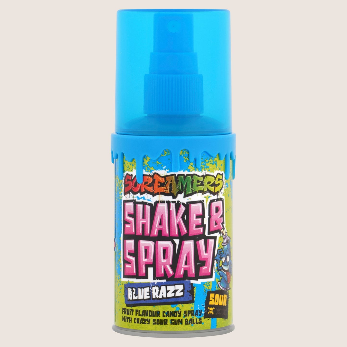 Zed Candy Screamers Shake N Spray Sour Blue Razz 60ml