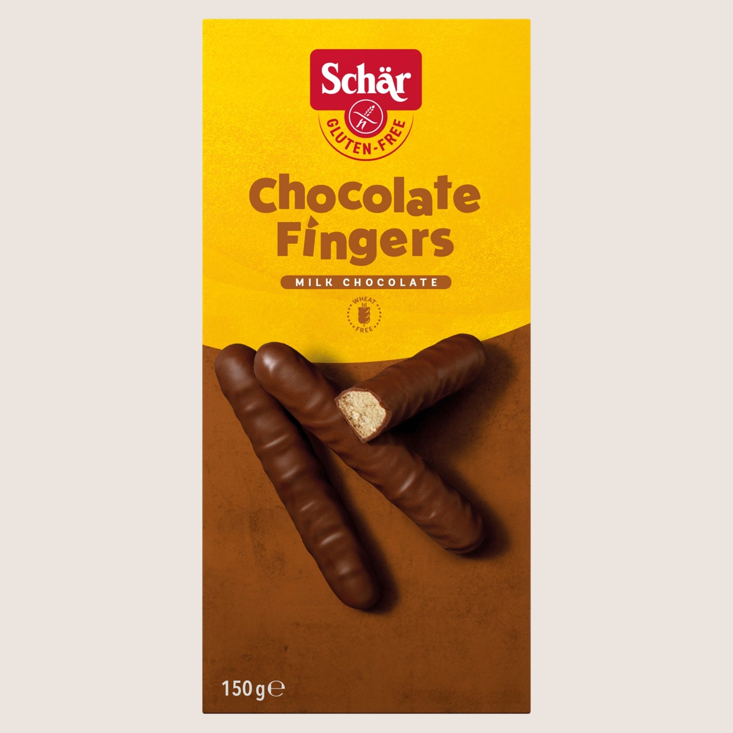 Schar Gluten-Free Chocolate Fingers Milk Chocolate Gluten Free 150g