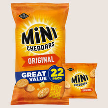 Jacob's Mini Cheddars Original Multipacks No Artificial Additives 22x23g