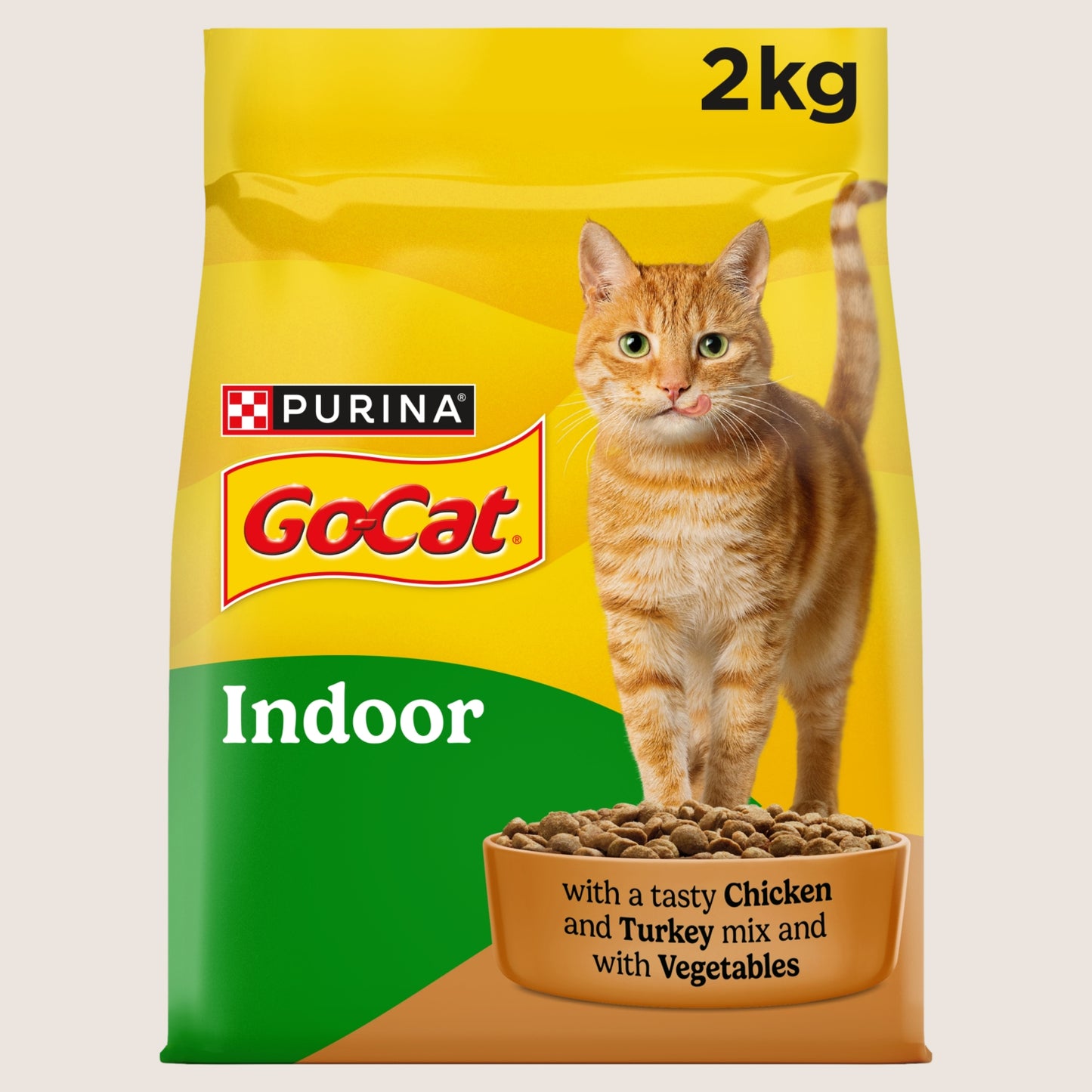 Go-Cat Indoor Chicken Dry Cat Food Complete Nutrition 2kg