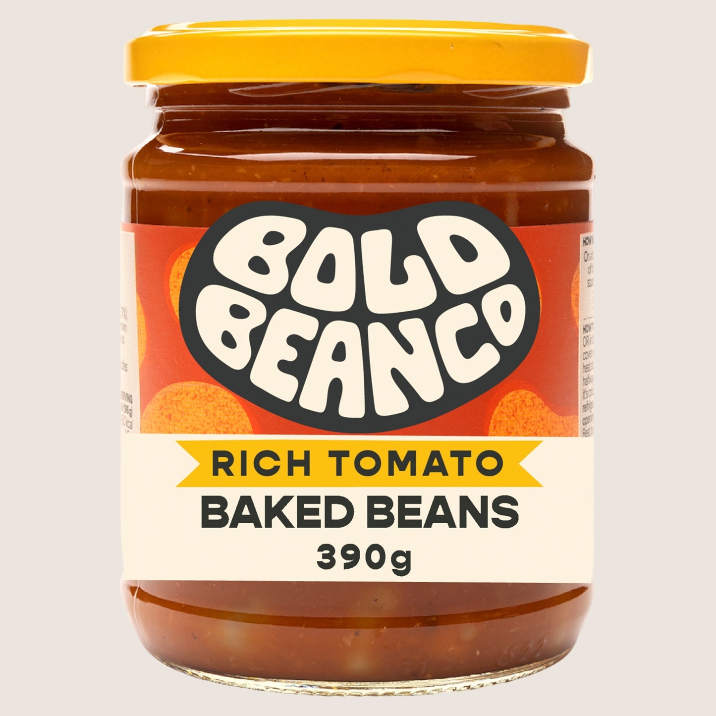 Bold Bean Co Rich Tomato Baked Beans Rich Tomato Sauce 390g