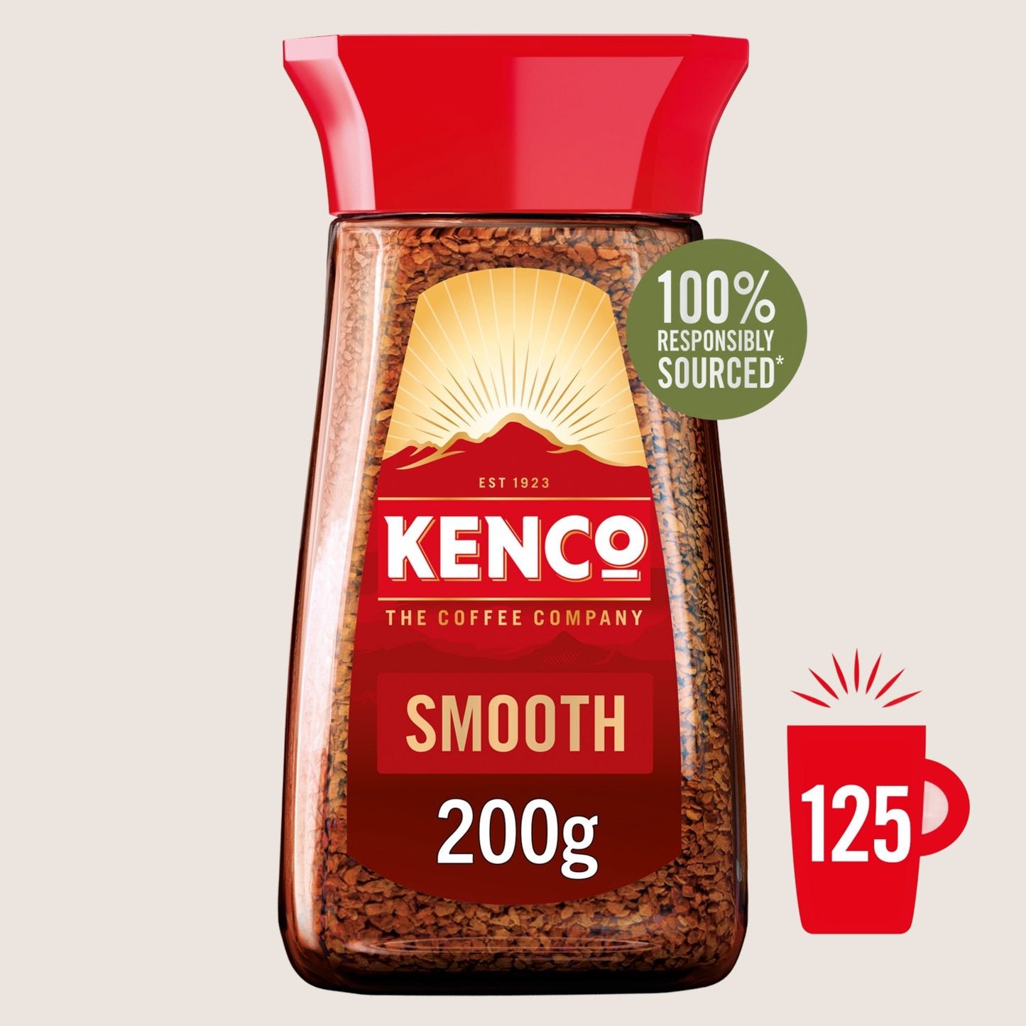 Kenco Smooth Instant Coffee Smooth Blend 200g