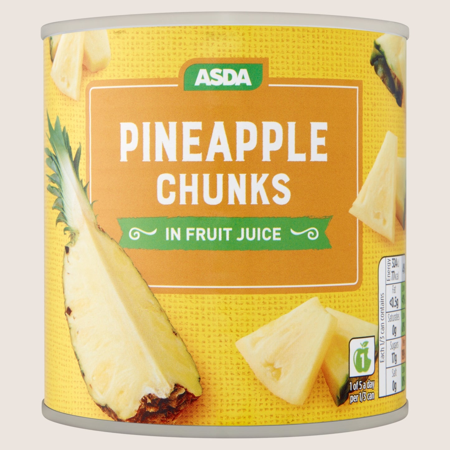 ASDA Pineapple Chunks in Fruit Juice 432g