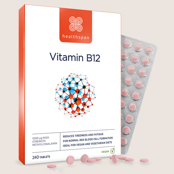 Healthspan Vitamin B12 Vegan Friendly 240 tablets