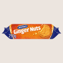 McVitie's Ginger Nuts Biscuits Free From Artificial Additives 250g