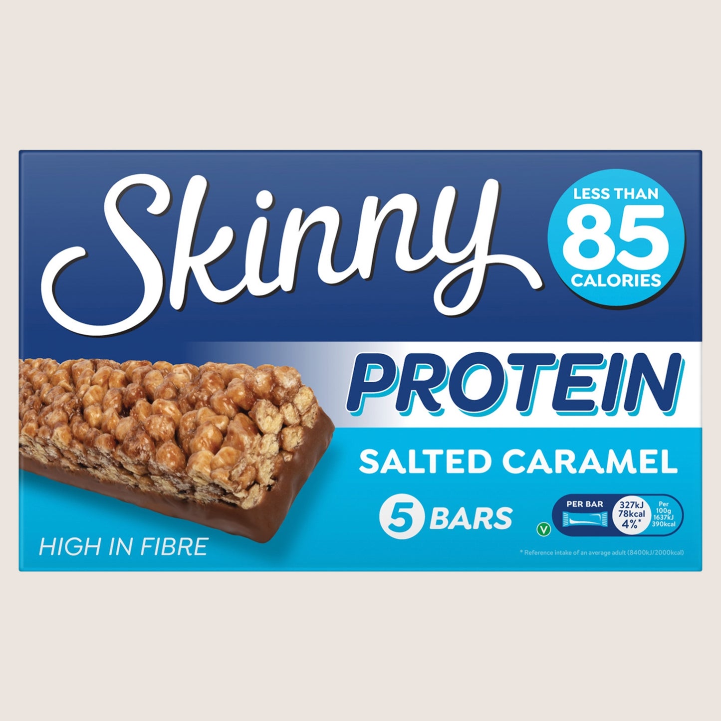 Skinny Brands Protein Salted Caramel Bars Protein 5 x 20g