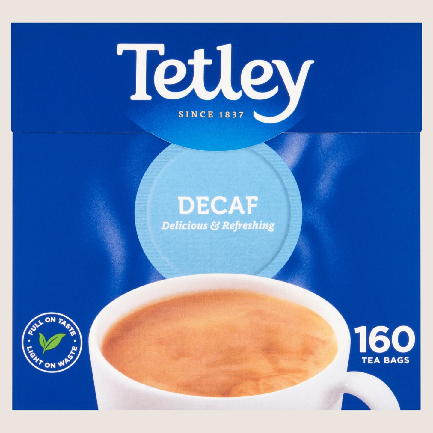 Tetley 160 Decaf Tea Bags Decaffeinated 500g