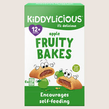Kiddylicious Apple Fruity Bakes 12+ Months Free From Artificial Additives 6 x 22g