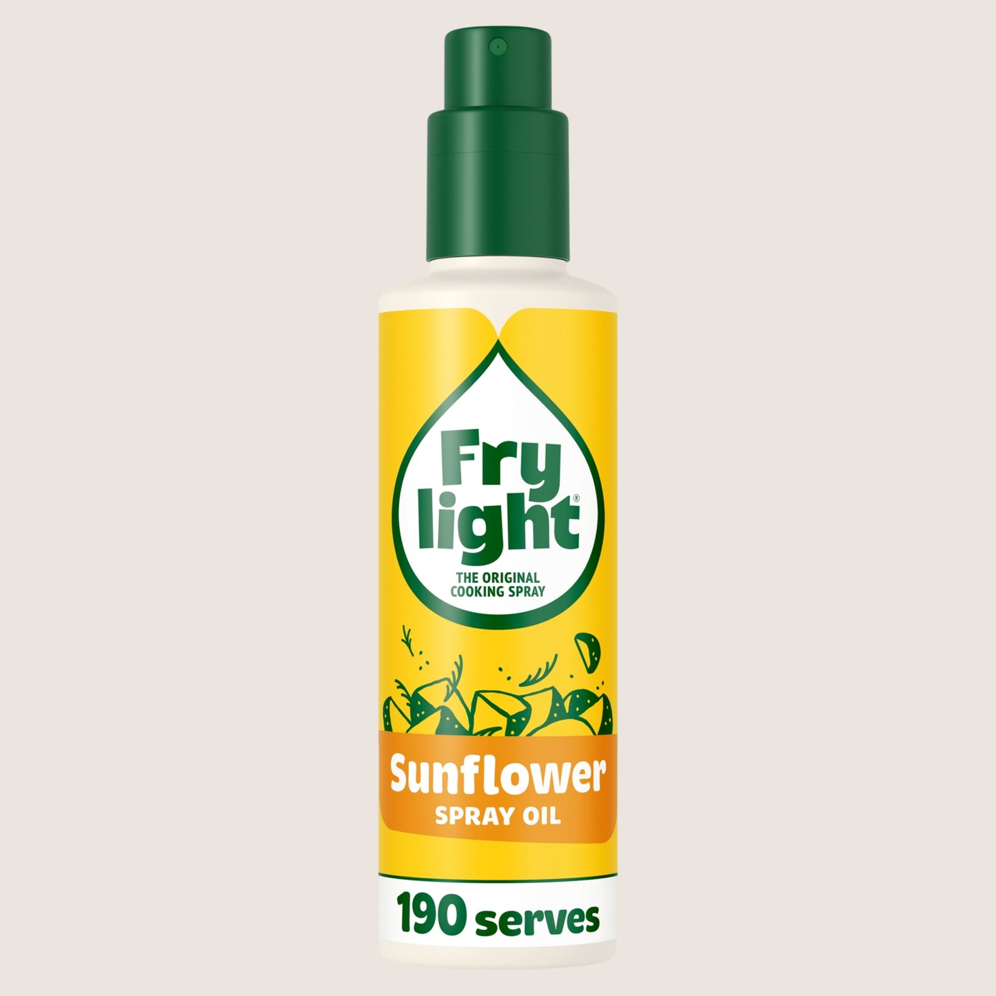 Frylight 1 Cal Sunflower Oil Cooking Spray Gluten Free 190ml