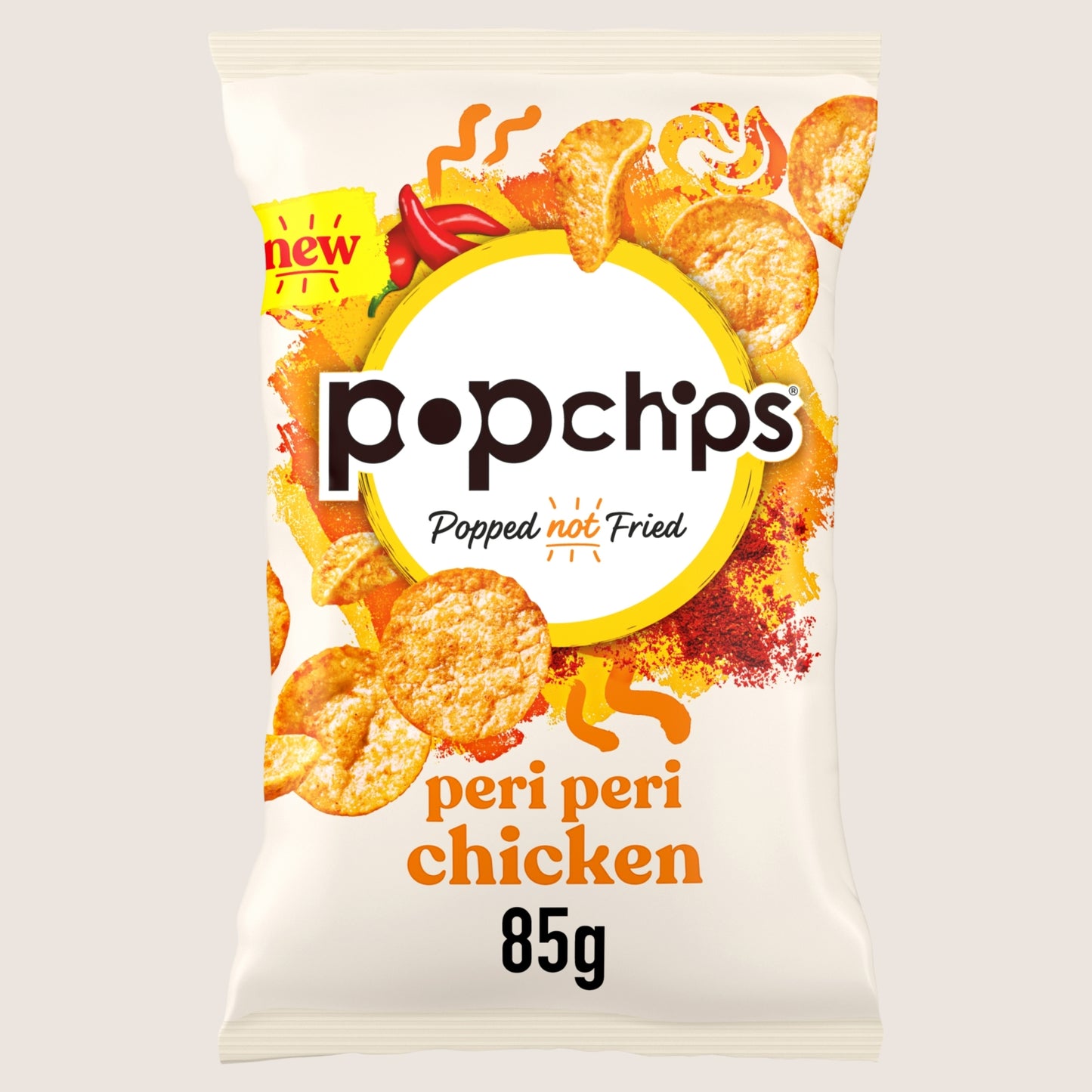 Popchips popchips Peri Peri Chicken Sharing Crisps Gluten Free 85g