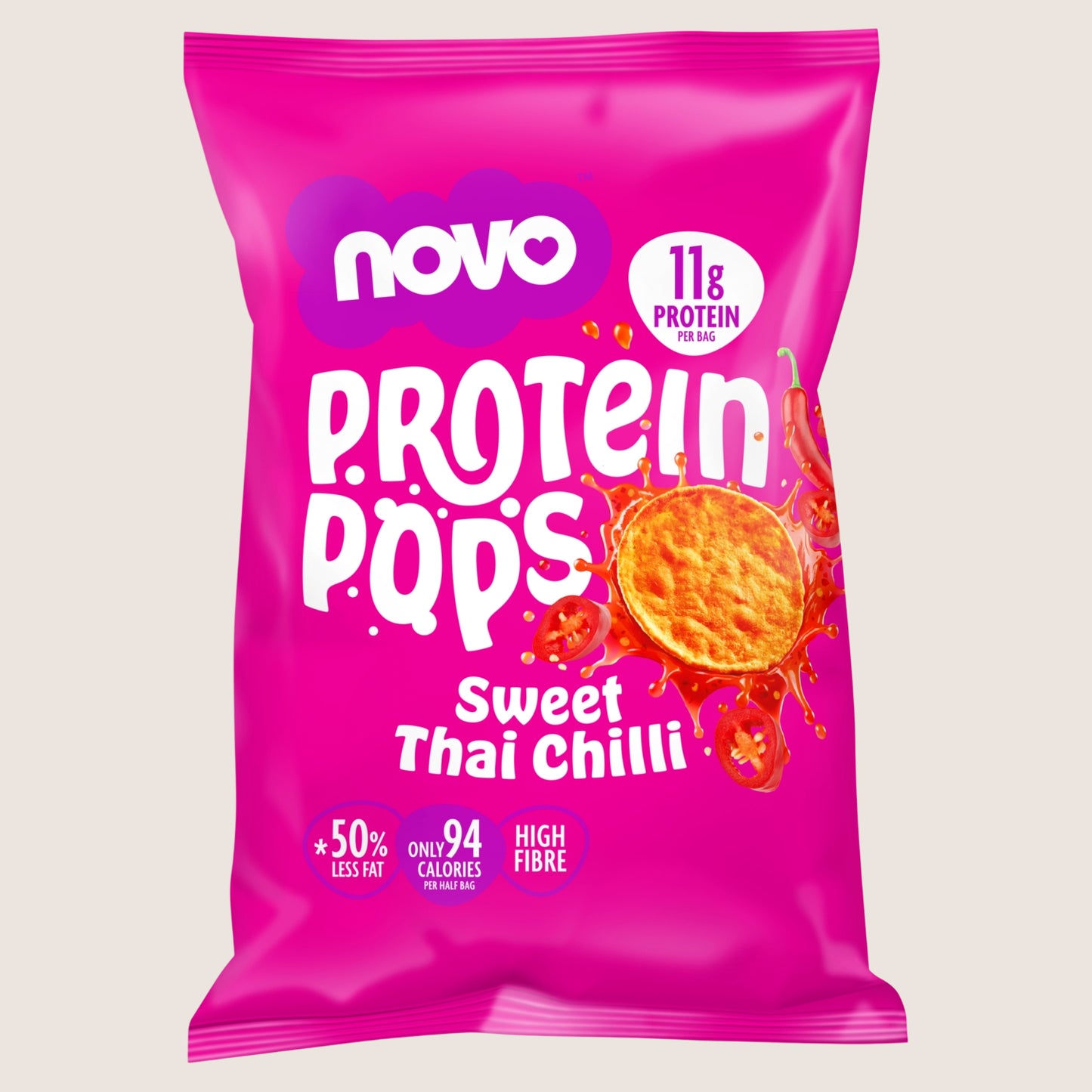 Novo Protein Pops Sweet Thai Chilli Protein 45g