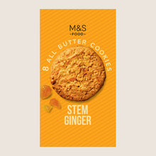 M&S 8 All Butter Stem Ginger Cookies All Butter Recipe 200 g